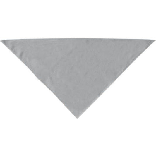 Pet Dog & Cat Bandana Blank Plain (Available in 14 Colors) Grey Small